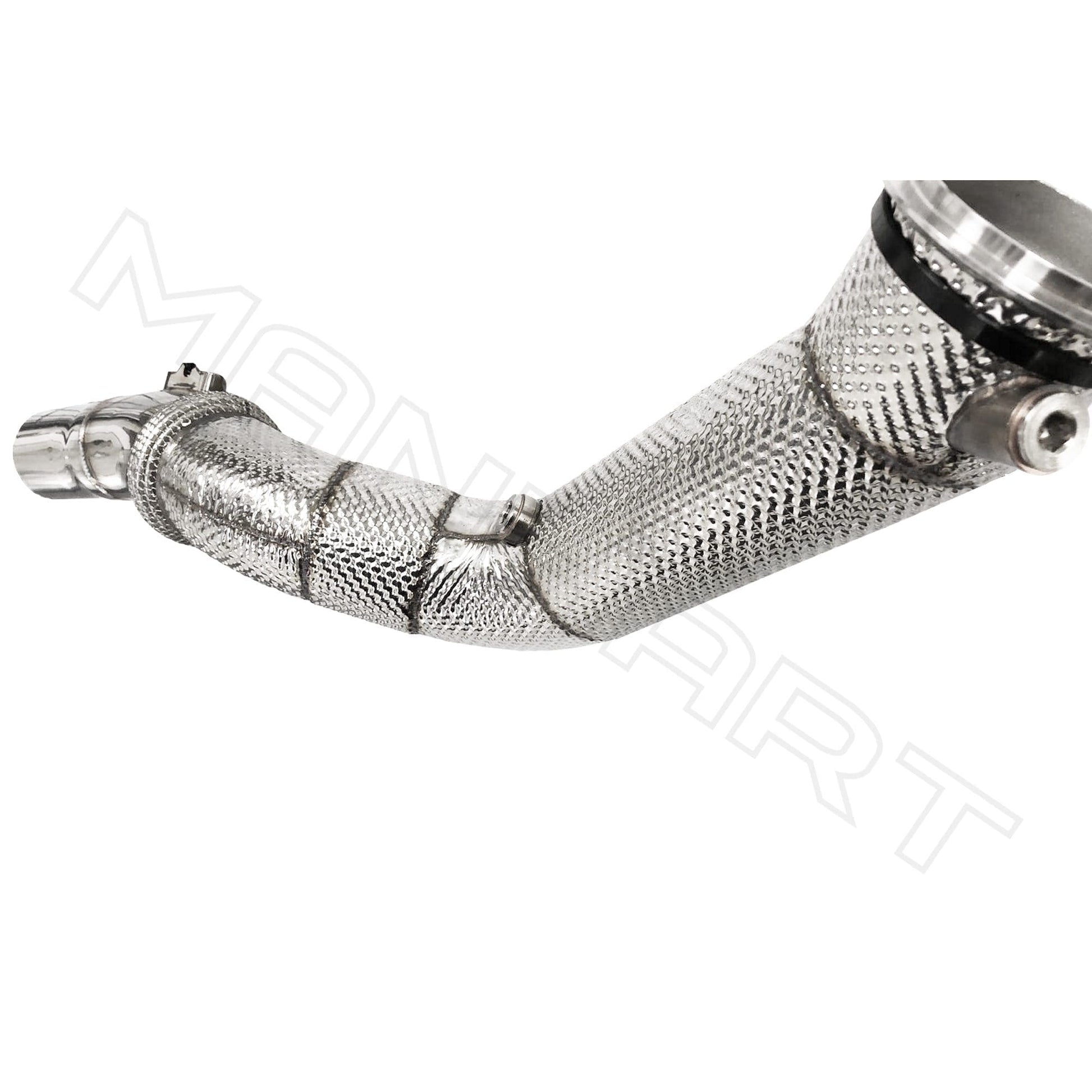 MANHART MH5ARS3102_RS4 DOWNPIPES SPORT FOR AUDI RS4 (B9) WITH 200 CELLS HJS CATALYTIC CONVERTERS