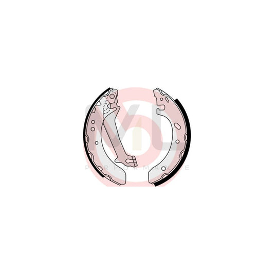 BREMBO S 23 578 Brake Shoe Set with handbrake lever | ML Performance Car Parts