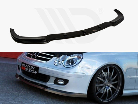Maxton Design ME-CLK-209F-FD1T Front Splitter Mercedes CLK W209 | ML Performance UK Car Parts