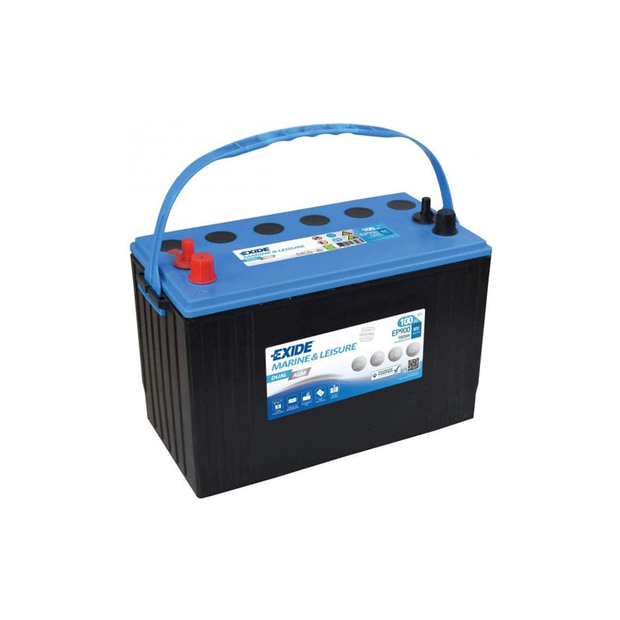 Exide Dual EP900 AGM Leisure Battery 12V 100AH | ML Performance UK Car Parts