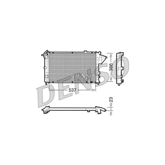 Denso DRM20024 Drm20024 Engine Radiator | ML Performance UK