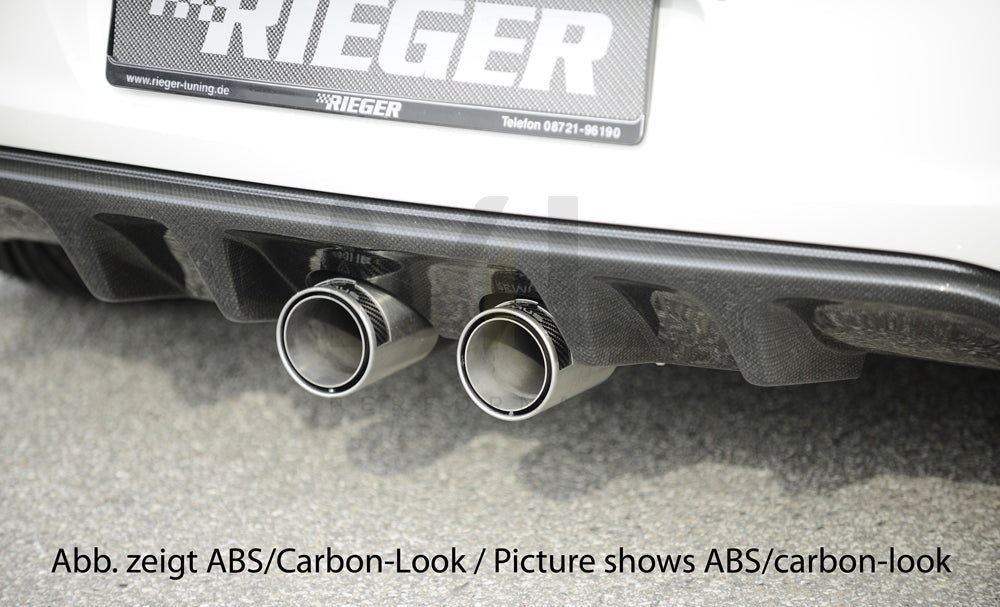 Rieger 00088146 VW Mk6 Golf Rear Diffuser 4 | ML Performance UK Car Parts