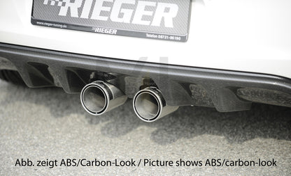 Rieger 00088146 VW Mk6 Golf Rear Diffuser 4 | ML Performance UK Car Parts