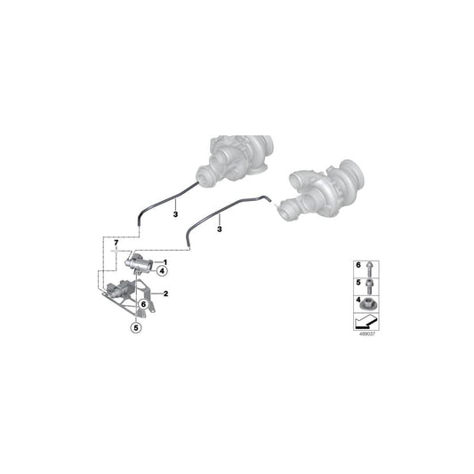 Genuine BMW 11658430164 T-Connector STEEL (Inc. M6 GT3) | ML Performance UK Car Parts
