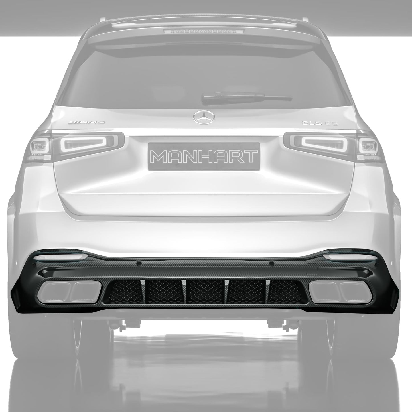 MANHART CARBON REAR DIFFUSER FOR MERCEDES-AMG GLS 63