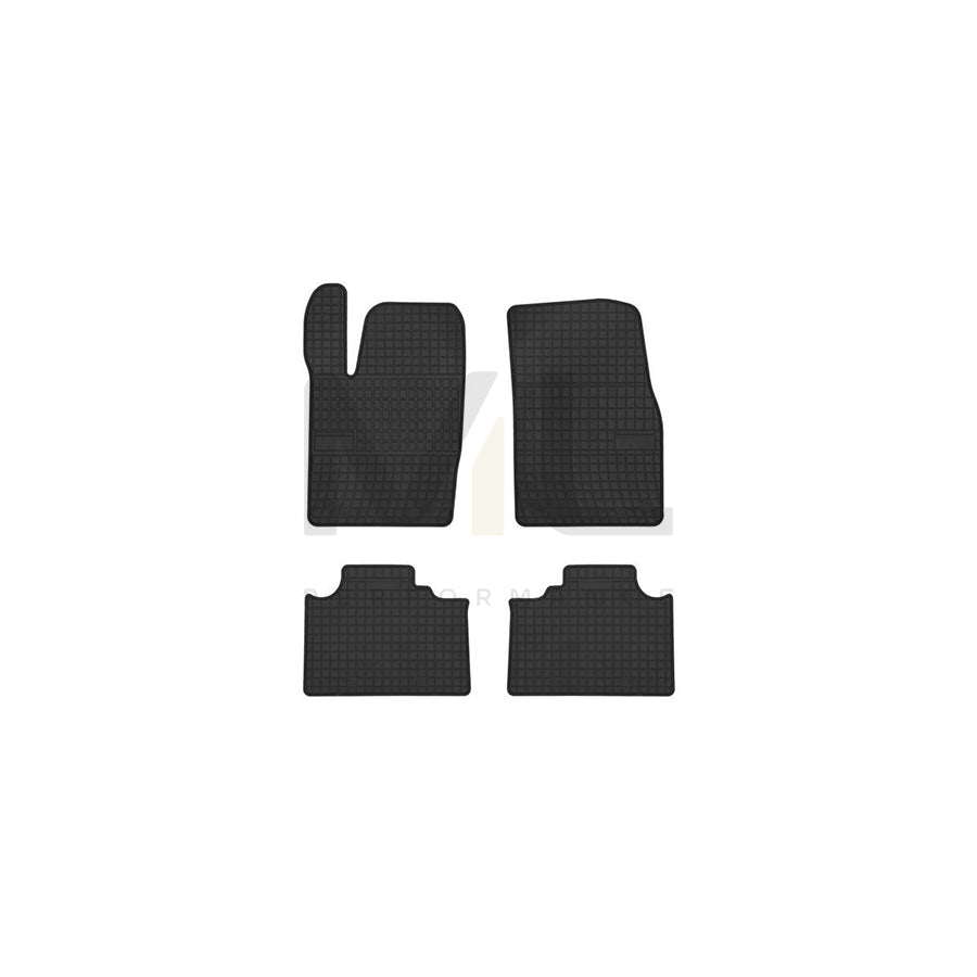 FROGUM Tailored 401792 Floor mat set for JEEP Grand Cherokee IV (WK, WK2) Elastomer, Front and Rear, Quantity: 4, Black | ML Performance Car Parts