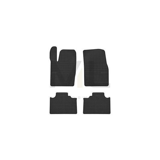 FROGUM Tailored 401792 Floor mat set for JEEP Grand Cherokee IV (WK, WK2) Elastomer, Front and Rear, Quantity: 4, Black | ML Performance Car Parts