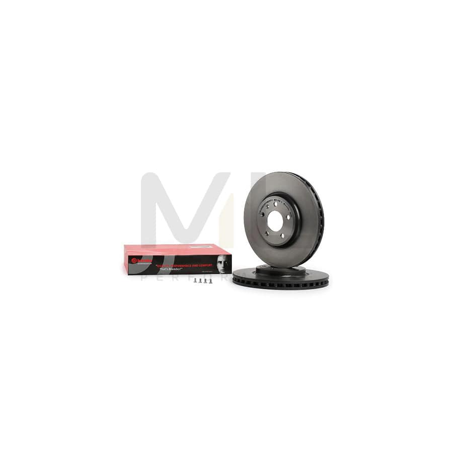 BREMBO COATED DISC LINE 09.A758.11 Brake Disc Internally Vented, Coated, High-carbon, with bolts/screws | ML Performance Car Parts