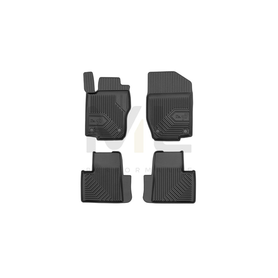 FROGUM Tailored, No.77 77409781 Floor mat set suitable for MERCEDES-BENZ GL (X164) Elastomer, Front and Rear, Quantity: 4, Black | ML Performance Car Parts