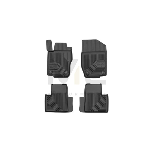 FROGUM Tailored, No.77 77409781 Floor mat set suitable for MERCEDES-BENZ GL (X164) Elastomer, Front and Rear, Quantity: 4, Black | ML Performance Car Parts