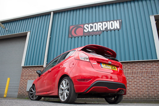 Scorpion SFD078ST Ford Fiesta Resonated Cat-Back System | ML Performance UK UK