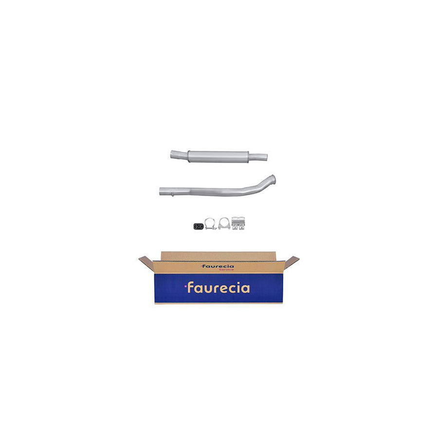 Hella 8LB 366 021-571 Front Silencer For Peugeot 206