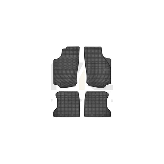 FROGUM Tailored 0705 Floor mat set for OPEL Corsa C Hatchback (X01) Elastomer, Front and Rear, Quantity: 4, Black | ML Performance Car Parts