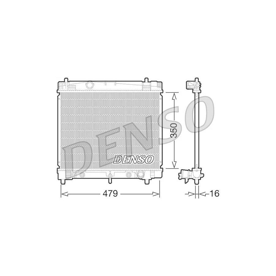 Denso DRM50070 Drm50070 Engine Radiator | ML Performance UK