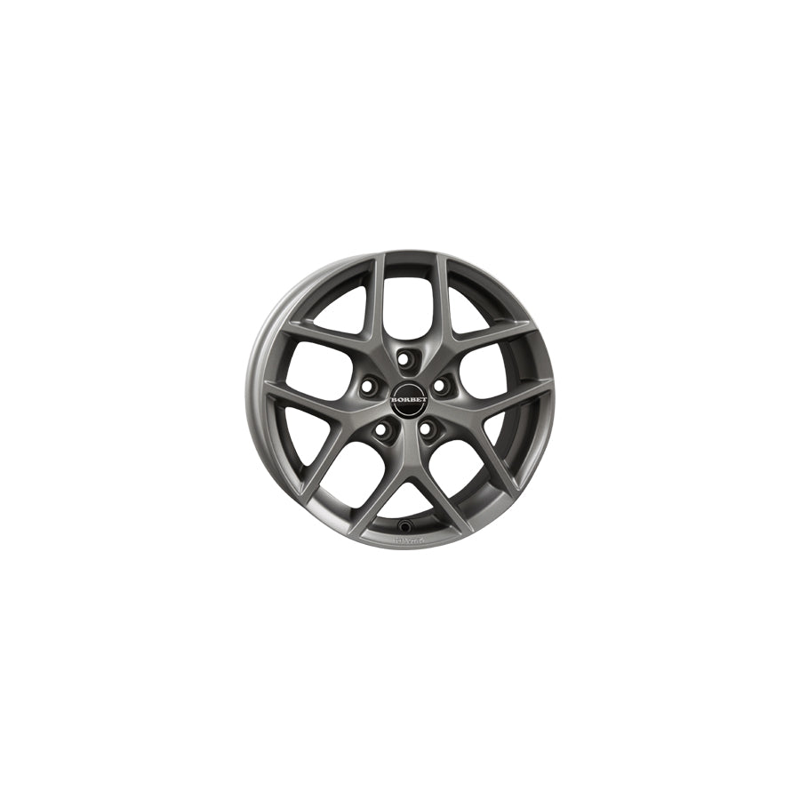 Borbet Y 8.5x19 ET40 Y 85940114,3572,5TM Matt Titanium Wheel | ML Performance UK Car Parts