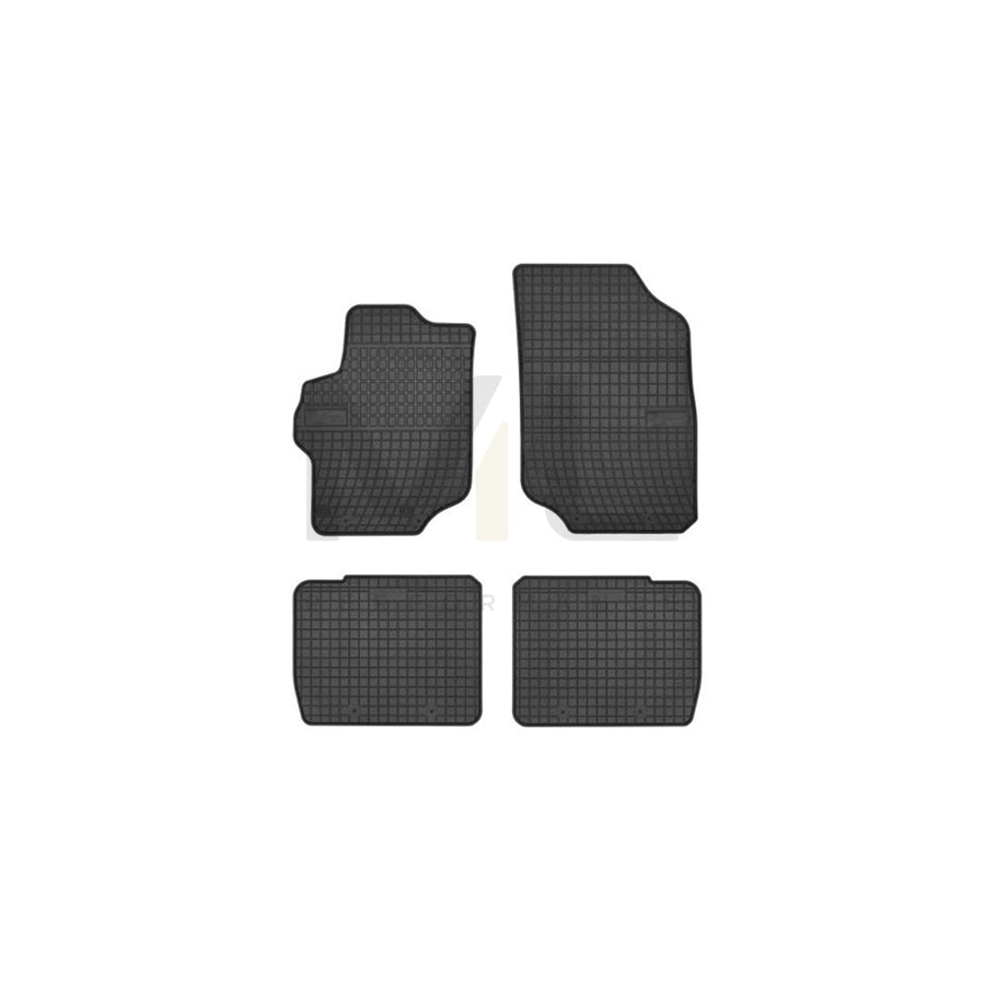 FROGUM Tailored 0643 Floor mat set Elastomer, Front and Rear, Quantity: 4, Black | ML Performance Car Parts