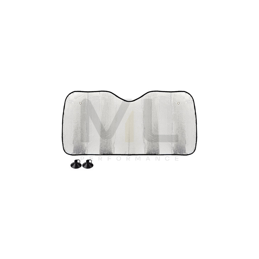 AMiO 01532 Car sun shade Silver, PE (Polyethylene), Quantity: 1 | ML Performance Car Parts