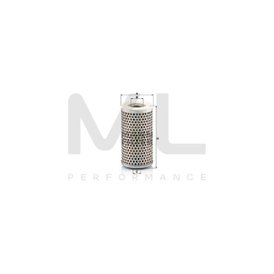 MANN-FILTER C 711 Air Filter Filter Insert | ML Performance Car Parts