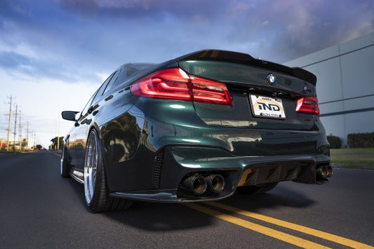 Eisenmann B5555.00904.11 Sport Rear Muffler Silver Anodised Tips With Straight Cut For BMW M 5 Series Sedan | ML Performance UK Car Parts