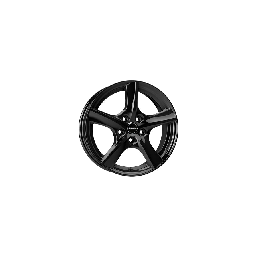 Borbet TL 6.5x16 ET46 TL 65646112557,1BG/T Glossy Black Wheel | ML Performance UK Car Parts