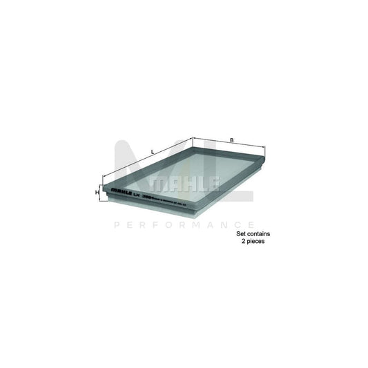 MAHLE ORIGINAL LX 3594/S Air Filter Filter Insert | ML Performance Car Parts