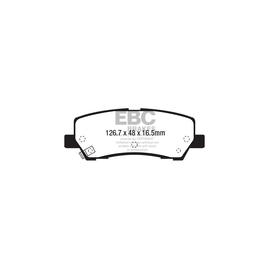 EBC DP33041C Ford Mustang Redstuff Rear Brake Pads 2 | ML Performance UK Car Parts