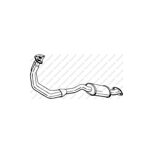 Bosal 154-033 Front Silencer For Ford Escort