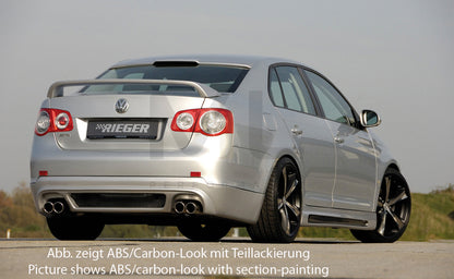 Rieger 00059430 VW 1KM Jetta Mk3 Rear Diffuser 2 | ML Performance UK Car Parts