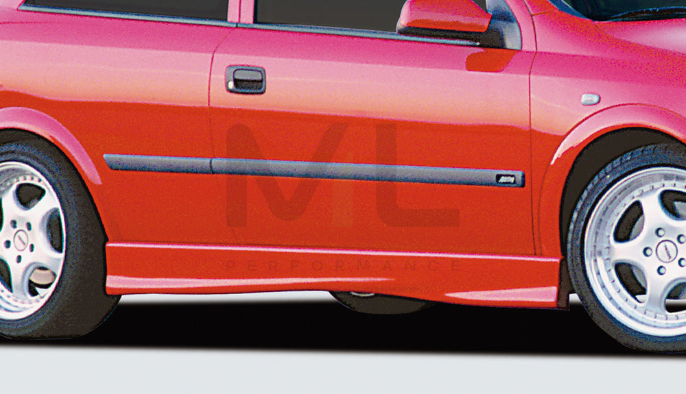 Rieger 00051107 Opel Astra G Side Skirt 1 | ML Performance UK Car Parts