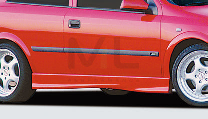 Rieger 00051107 Opel Astra G Side Skirt 1 | ML Performance UK Car Parts