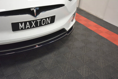 Maxton Design Tesla Model X Front Splitter V.1