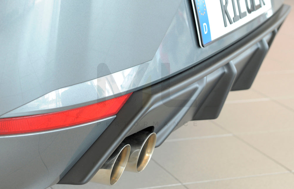 Rieger 00027102 SEAT KJ Rear Diffuser (Ibiza FR & Ibiza) 3 | ML Performance UK Car Parts