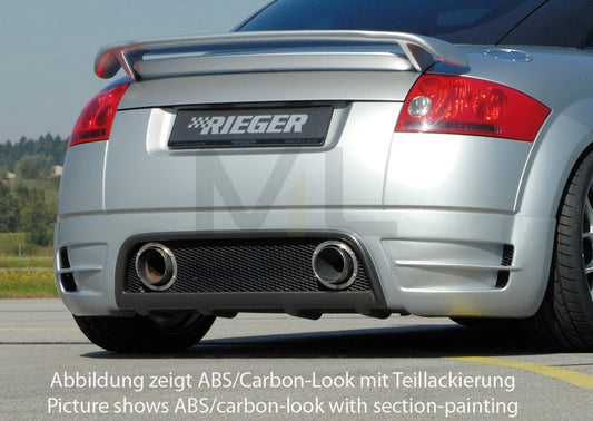 Rieger 00099037 Audi 8N TT Rear Diffuser 1 | ML Performance UK Car Parts