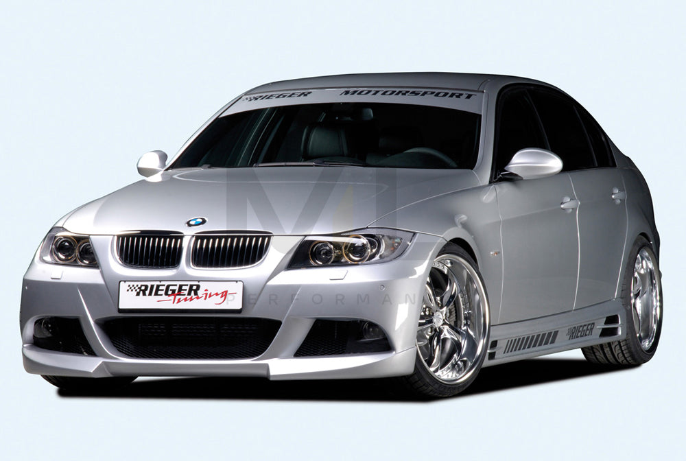 Rieger 00053404 BMW 3 Series E90 E91 Side Skirt 3 | ML Performance UK Car Parts