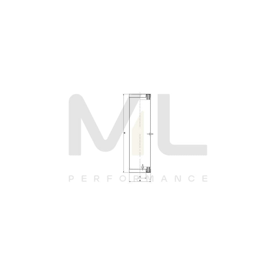 MANN-FILTER LE 5001 x Filter, compressed air system  | ML Performance Car Parts