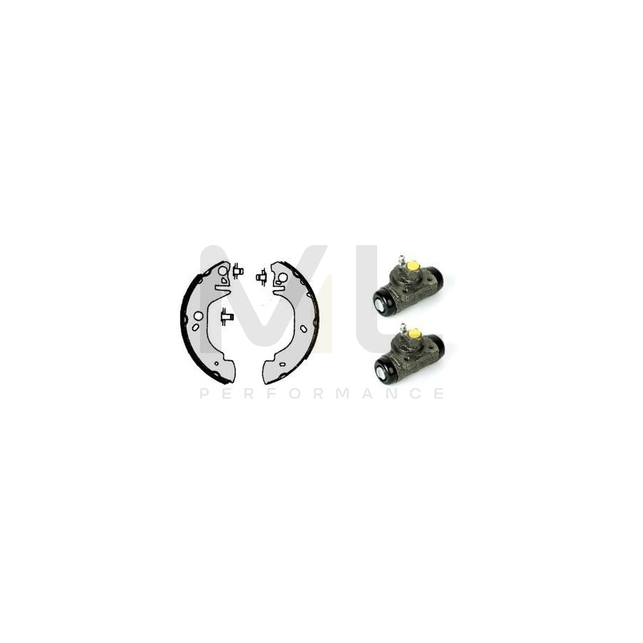 BREMBO STANDARD KIT H 24 036 Brake Shoe Set for FORD TRANSIT Ø: 254mm | ML Performance Car Parts