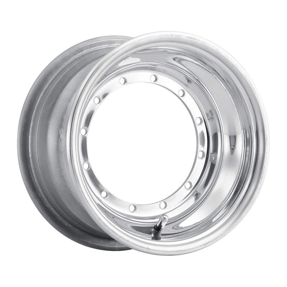 Weld 860-30713 Midget Direct Mount Wheel 13x7 5x9.75 ET0 BS3 Polished Shell