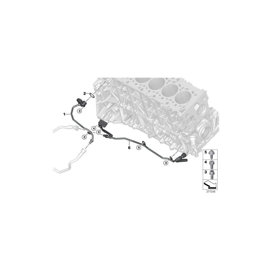 Genuine BMW 11538514465 F02 F10 F16 Line From Scr Metering Module-Water Pump (Inc. 535dX, 530dX & 535d) | ML Performance UK Car Parts