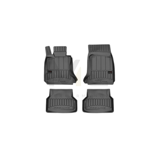 FROGUM Tailored 3D407800 Floor mat set for BMW 5 Series Elastomer, Front and Rear, Quantity: 4, Black | ML Performance Car Parts