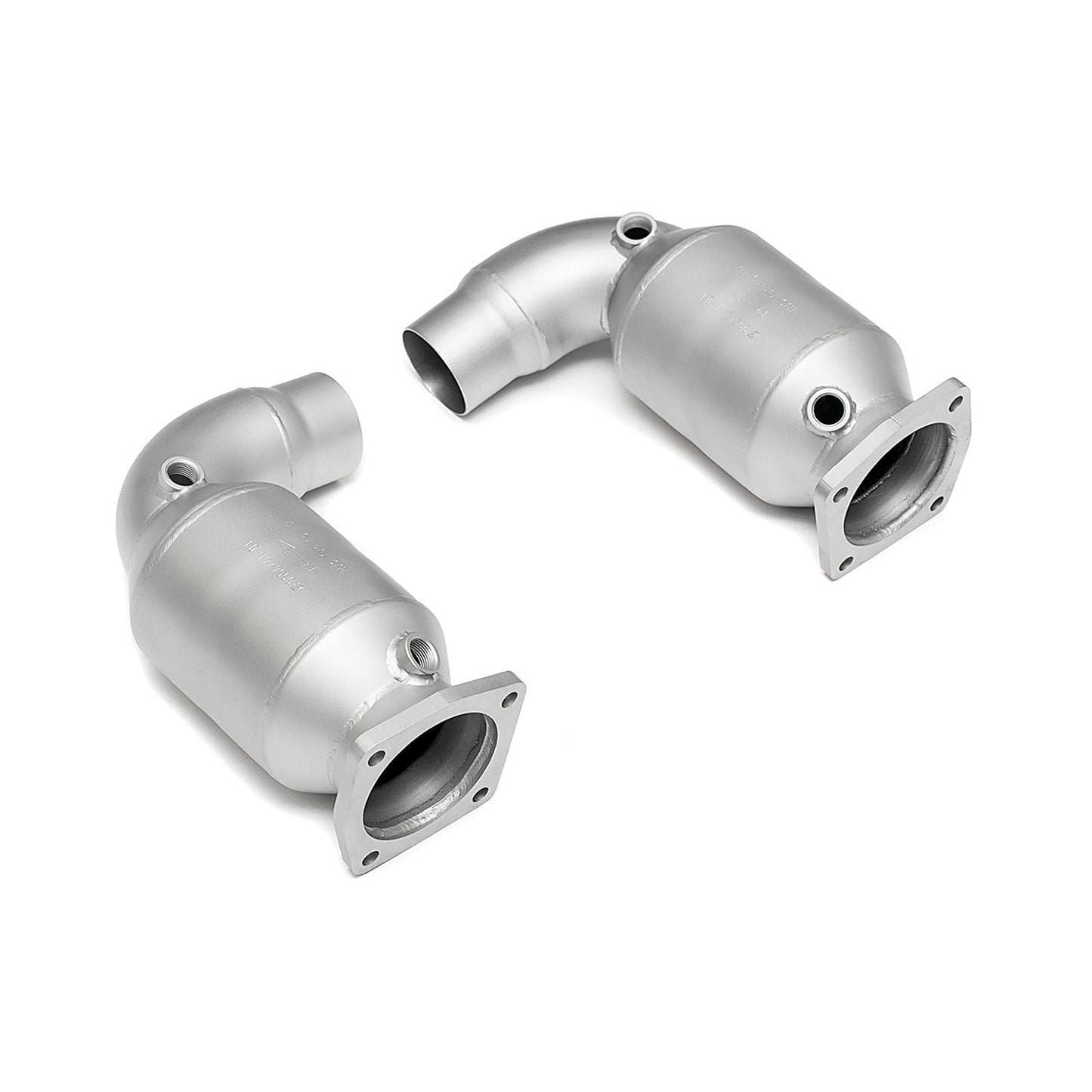 MANHART MH5PT9913102 DOWNPIPES SPORT FOR PORSCHE 911 (991) TURBO (S) WITH 200 CELLS HJS CATALYTIC CONVERTERS