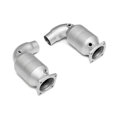 MANHART MH5PT9913102 DOWNPIPES SPORT FOR PORSCHE 911 (991) TURBO (S) WITH 200 CELLS HJS CATALYTIC CONVERTERS