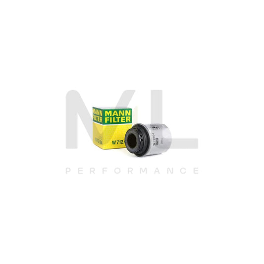 MANN-FILTER W 712/94 Oil Filter Spin-on Filter, with two anti-return valves | ML Performance Car Parts