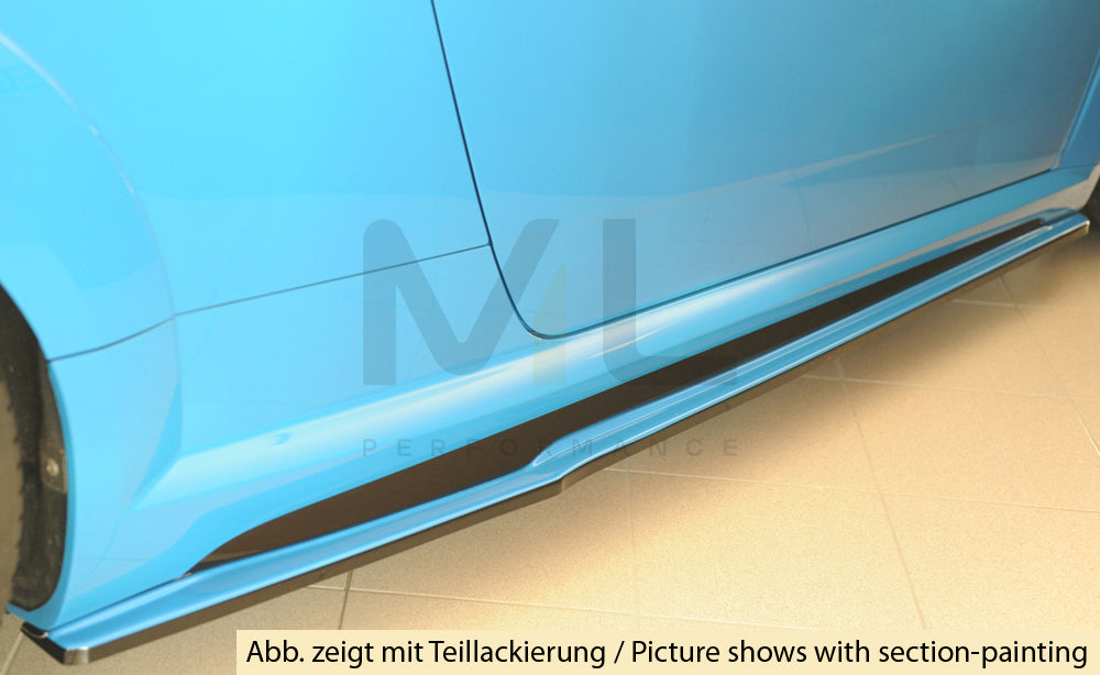 Rieger 00055187 Audi 8J-FV 8S Side Skirt Splitter (TT, TTS & TTRS) 5 | ML Performance UK Car Parts