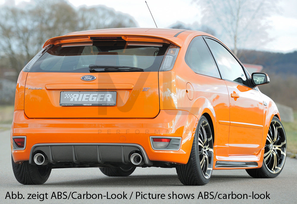 Rieger 00088059 Ford Focus 2 ST Rear Diffuser 2 | ML Performance UK Car Parts