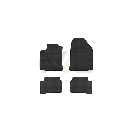 FROGUM 547501 Floor mat set for HYUNDAI Ioniq (AE) Elastomer, Front and Rear, Quantity: 4, Black | ML Performance Car Parts