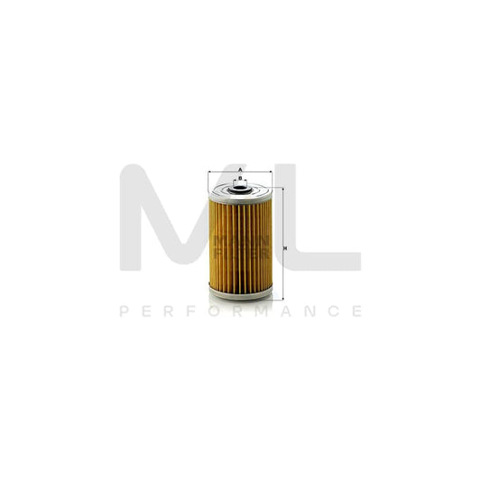 MANN-FILTER H 719/2 Oil Filter Filter Insert | ML Performance Car Parts