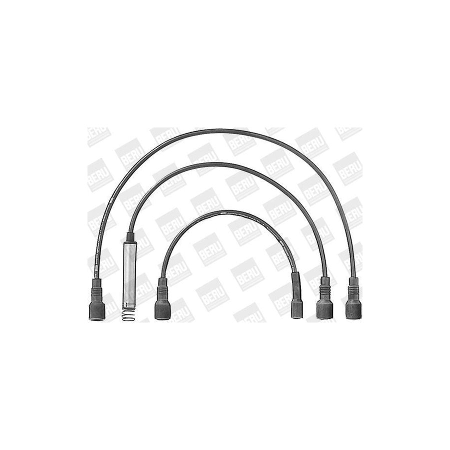 Beru ZEF583 Ignition Cable Kit For Opel Omega