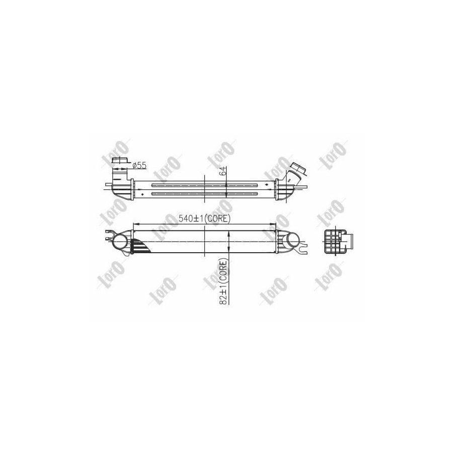 Abakus 0320180001 Intercooler | ML Performance UK