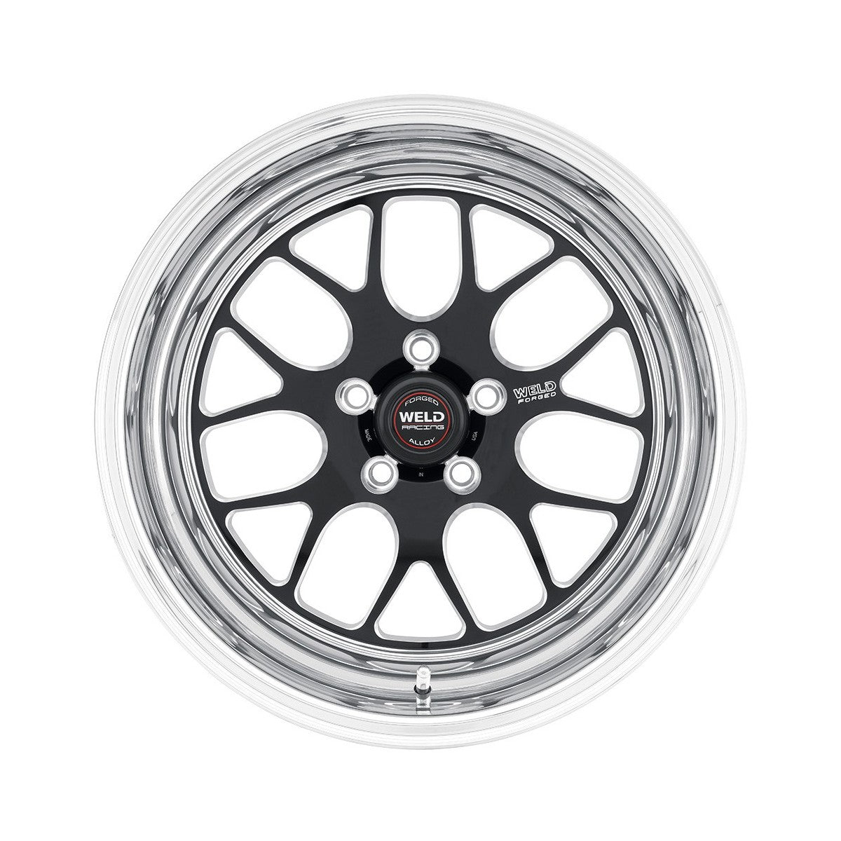 Weld 77HP8095B51A S77 Wheel 18x9.5 5x4.75 ET-4 BS5.1 Polished Center - Polished Shell