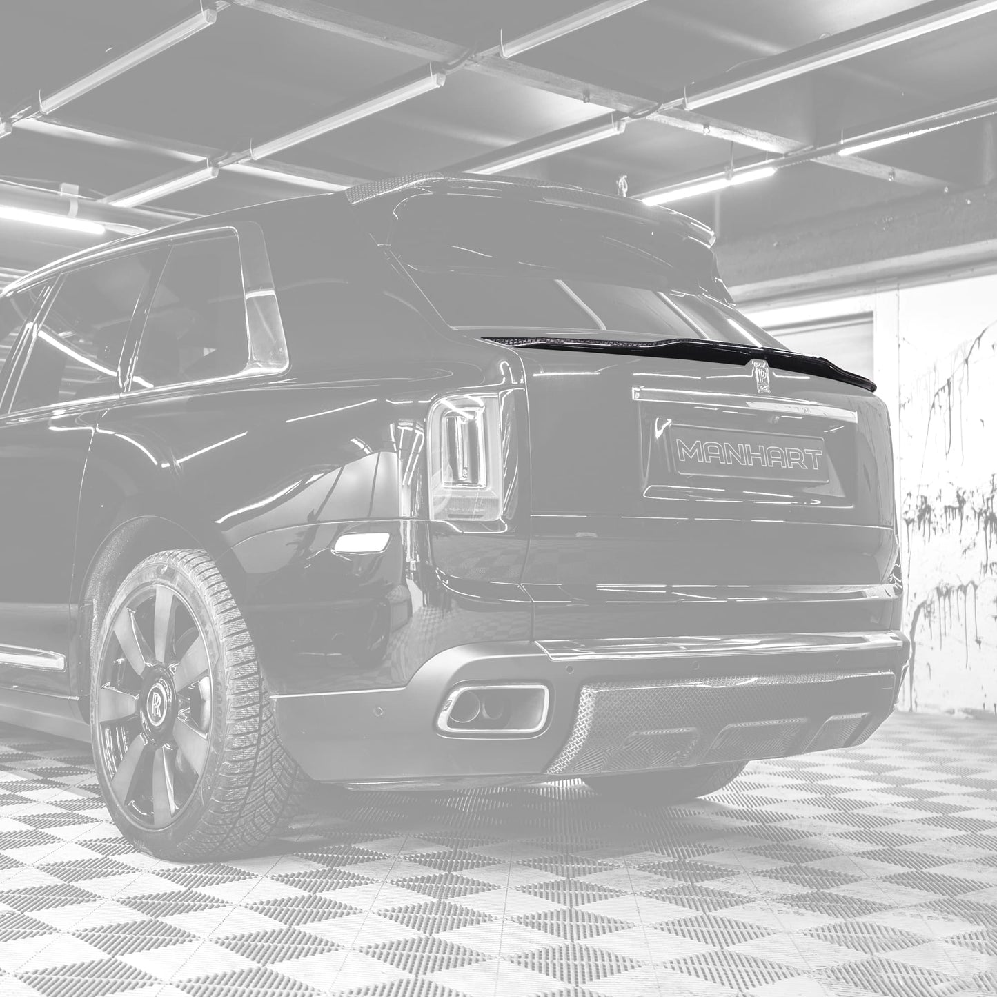 MANHART CARBON TRUNK SPOILER FOR ROLLS-ROYCE CULLINAN